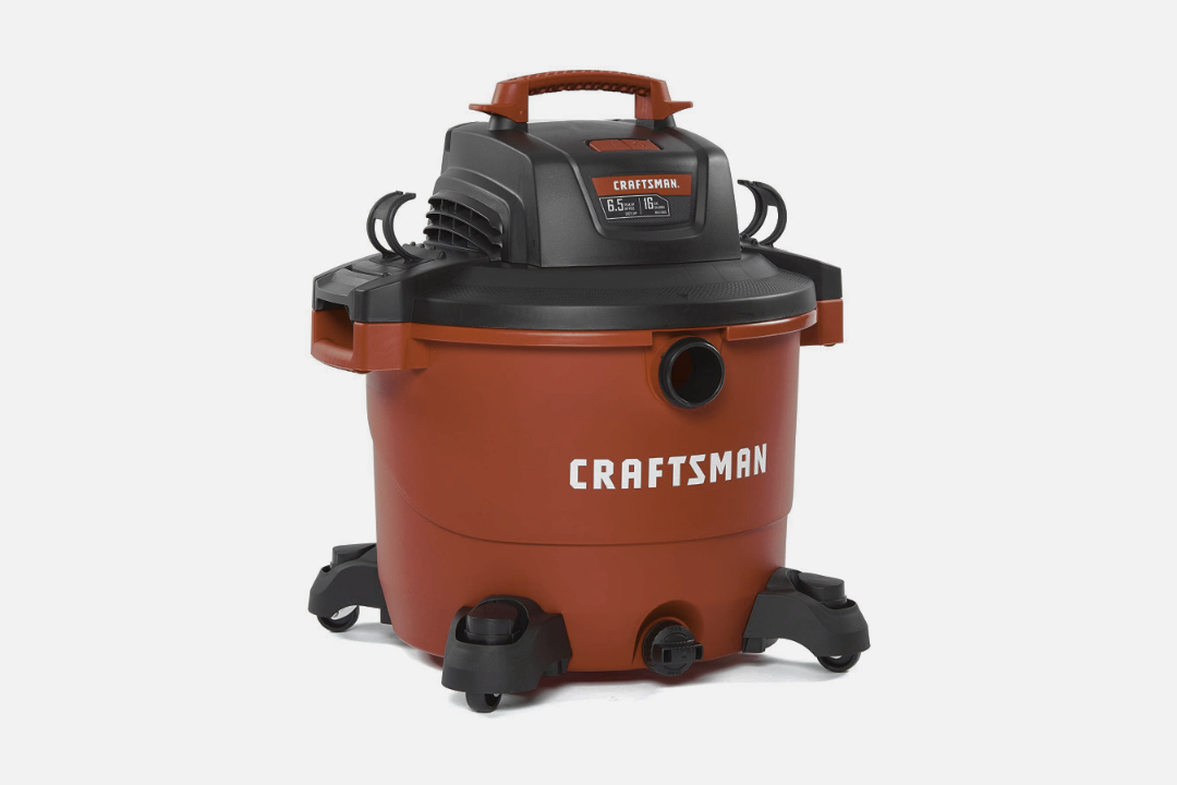 Craftsman CMXEVBE17595 6.5 Peak HP Wet/Dry Vac, Heavy-Duty Shop Vacuum